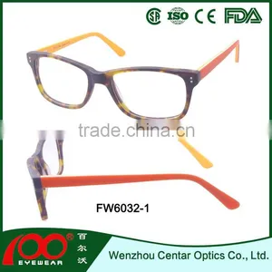 Beautiful Acetate Glasses Frames Girl Boy Myopia Spring Eyeglasses Frame Oval Optic Glasses thumbnail-1