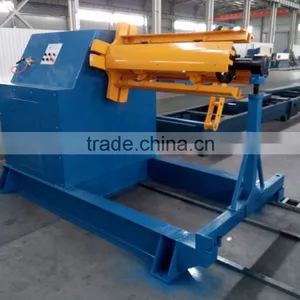 Hydraulic Decoiler 12T, Hydraulic Steel Coil Decoiler 12T thumbnail-2