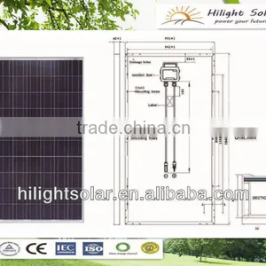 100% Tuv High Efficiency Pv Solar Module 235w thumbnail-3