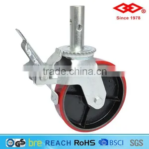 China Wholesale High Quality Scaffold Caster Wheel With Brake thumbnail-1