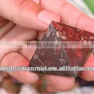 Natural Rock Clear Quartz Crystal Pyramid /Clear QUARTZ Crystal HEALING Pyramid thumbnail-1
