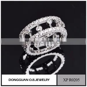 Nice 925 Sterling Silver Engagement Ring Gemstone Ring Wholesale thumbnail-1