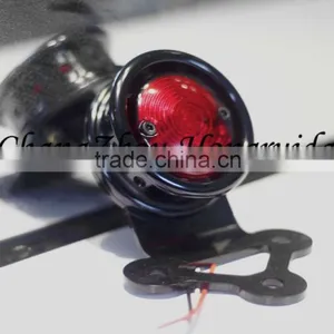Sportster Black Taillight / Led Taillight / Wheel Model Brass Tail for Harley Sportster/bobber/chopper thumbnail-2