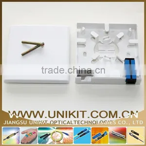 FTTH Fiber Optic Socket With 2 Ports thumbnail-1