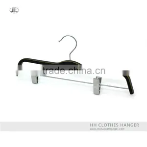 The Solid Plastic Pant&skirt Hanger,plastic Bottom Hanger,50*17mm Flat Metal Clip thumbnail-3