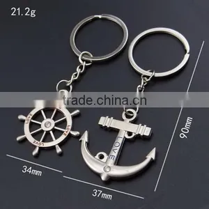 Promotional Korea Boat Anchor Metal Keyrings thumbnail-3
