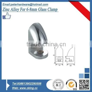 for 8-10mm Thickness Glass Zinc Alloy Clamp thumbnail-1