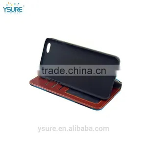 Blue Chess Pattern Fabric Book Style Leather Phone Case For Asus Zenfone 2 With PVC ID and Credit Card Slots thumbnail-4