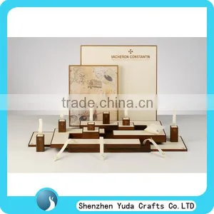 High Quality Handmade MDF Watch Display, c Ring Watch Stand, C-clip Watch Counter thumbnail-1