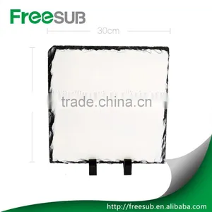 China Wholesale Nature Customed Blank Semicircle Sublimation Sublimation Rock Slate Photo thumbnail-3