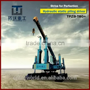 Brand New Hydraulic Static Pile Driver TPZB80+ thumbnail-1