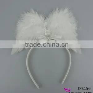 Little Angel Wings Feather Wings Headdress for Party thumbnail-2