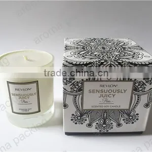 Scented Candle in Glass Candle Jar With Luxury Box Packing thumbnail-1