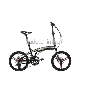 20" Aliumium Alloy Superlight Cheap Folding Bicycle for Wholesale Made in China thumbnail-4