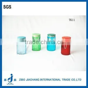 Coloreful Mini Glass Spice Jar With Clamp Lid /ceramic Lid thumbnail-2