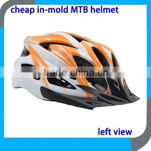 Cheap In-mold MTB Cycle Helmet With Sun Visor for Track thumbnail-4
