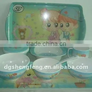 Melamine Tableware Set for Kids/children Melamine Set thumbnail-5