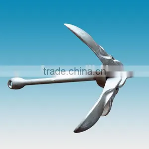 Hot Dip Galvanized Folding Grapnel Anchor Type A For Yacht thumbnail-1