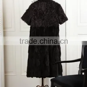 Fashion Long Style Sheep Fur Coat for Women LC98 thumbnail-3