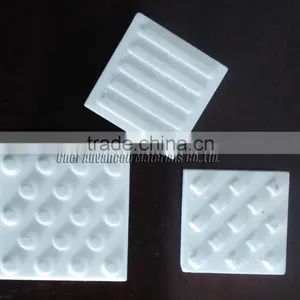 Alumina Ceramic Mosaic Tile With Dimple For Pulley Lagging thumbnail-4