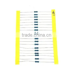 Hot Sale 1280pcs 64 Values 1 Ohm - 10M Ohm 14W Metal Film Resistors Assortment Kit Assorted Set Low Noise thumbnail-4