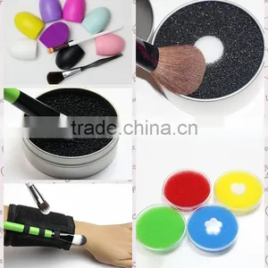 New 2016!!Makeup Remover Brush Color Clean Eyeshadow Sponge Tool Cleaner Sponge Box thumbnail-6
