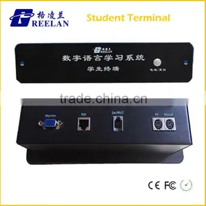 High Quality Digital Language Lab Equipment System Laboratory for Students Teacher"s Master Station Wholesale thumbnail-4