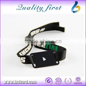 LBDW10 RFID Custom Wristbands, NFC Wristbands, Woven Wristbands China thumbnail-2