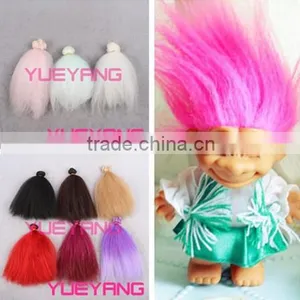 15cm Long Curly Doll Hair Extension With All Colors thumbnail-1