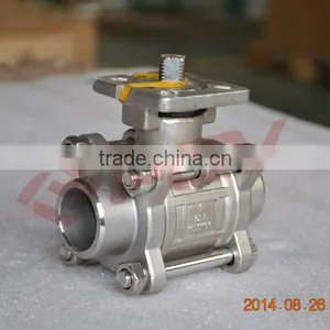 1000wog 3 pc Welding 1 Inch Ball Valve thumbnail-1