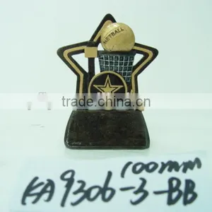 Tennis Statues Resin Trophy thumbnail-1
