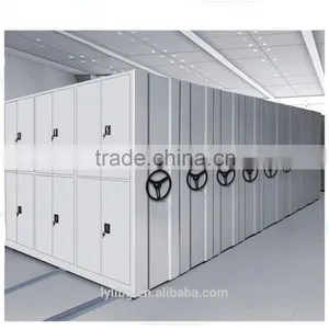 Steel Mass Shelves for Library to Save Space thumbnail-1