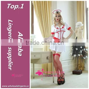 Sweet Heart Spandex / Ployester Sex Nurse Costume Dress thumbnail-1