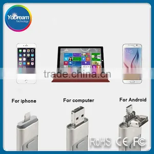 Pen Drive HD Memory Stick Dual Purpose Mobile OTG Micro USB Flash Drive 16GB 32GB 64GB PENDRIVE For IPhone 6 6s Plus 5 5S Ipad thumbnail-6