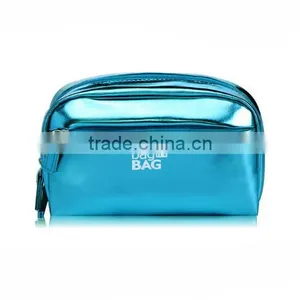 2015 New Style Shiny PU Girl's Makeup Cosmetic Bag thumbnail-2