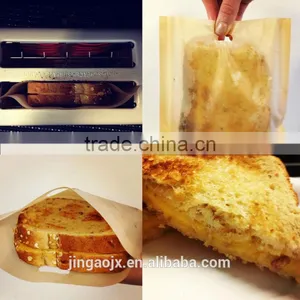Reusable Non-Stick Sandwich Snack Toaster Grilling Bags thumbnail-2