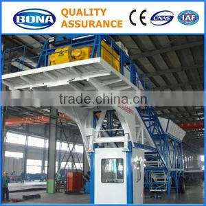 Bona Newly YHZS60m3 Mobile Concrete Batching Plant in Philippine thumbnail-1