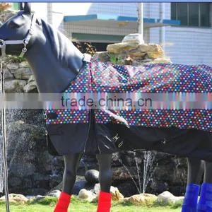 Fashion Polyester Heavy Turn Out Saddlery Winter Horse Rug thumbnail-1