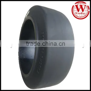 Factory Supply Smooth Press on Solid Forklift Tires 21x7x15 thumbnail-1