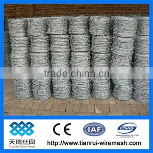 PVC or Galvanized Barbed Wire/stailess Steel Barbed Wire thumbnail-1