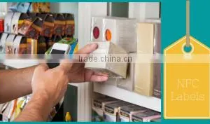 25mm Round Paper RFID Label Sticker Tag NTAG216 thumbnail-3