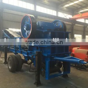 Mobile Crusher Plant for Sale,Stone Mobile Crusher Price,portable Small Stone Crusher thumbnail-6