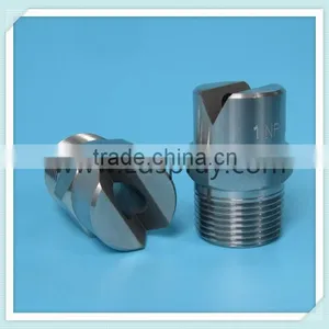 Big Flow Rate Stainless Steel U Flat Fan Water Jeting Nozzle thumbnail-1