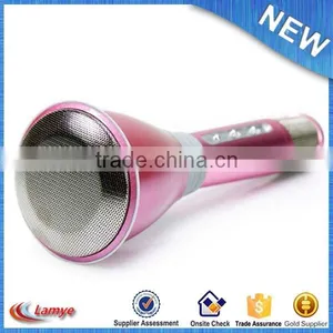 OEM Logo Karaoke Microphone Bluetooth Speaker Player For Phone Accept Paypal Payment thumbnail-2