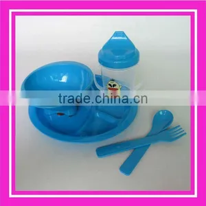 5pcs Tableware Unbreakable Plastic Picnic Set thumbnail-1