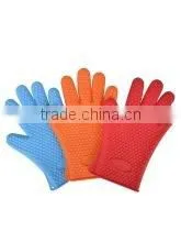High Quality Food Grade Heat Resistant Silicon BBQ Glove thumbnail-2