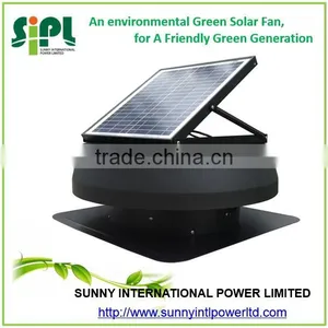 14 Inch Solar Fan Roof Exhaust Fan With Adjustable Solar Panel thumbnail-1