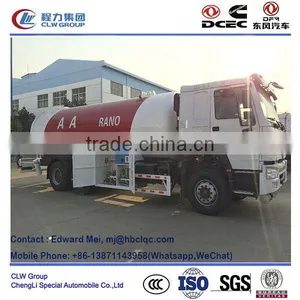 Hot Sale Howo LPG Truck, 20000 Liter~25000 Liter Propane Tank Truck thumbnail-3