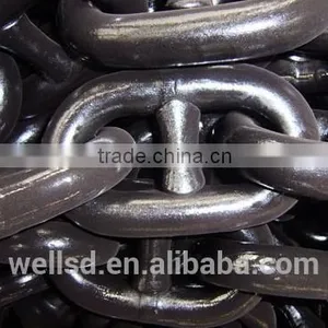 Steel Stud Link Used Anchor Chain thumbnail-1