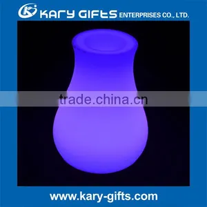 Battery Operated Glowing Table Lamps LED Bedroom Night Light Lamp thumbnail-2